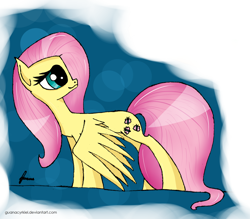 Size: 2386x2089 | Tagged: safe, artist:guanacyrkiel, fluttershy, pegasus, pony, female, mare, solo