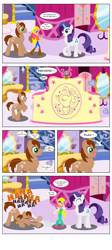 Size: 1024x2282 | Tagged: safe, artist:bbbhuey, megan williams, rarity, pony, unicorn, g1, clothes, comic, g1 movie to g1 series, g1 to g4, generation leap, tj