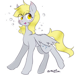 Size: 1065x1097 | Tagged: safe, artist:divided-s, derpy hooves, pegasus, pony, female, mare, solo