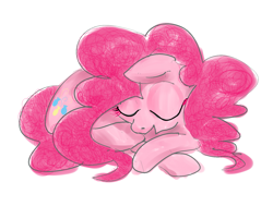 Size: 1891x1429 | Tagged: safe, artist:ja0822ck, pinkie pie, earth pony, pony, female, mare, simple background, solo, white background