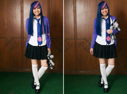 Size: 900x670 | Tagged: safe, artist:patdes, derpibooru import, twilight sparkle, human, cosplay, irl, irl human, photo