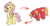 Size: 1884x983 | Tagged: safe, big macintosh, fluttershy, earth pony, pegasus, pony, male, personality swap, stallion