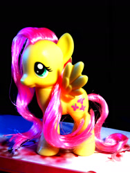 Size: 1153x1536 | Tagged: safe, artist:narxinba222, fluttershy, pegasus, pony, brushable, custom, toy