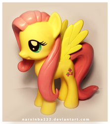 Size: 710x798 | Tagged: safe, artist:narxinba222, fluttershy, pegasus, pony, custom, female, mare, pink mane, yellow coat