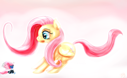 Size: 1024x632 | Tagged: safe, artist:forumsdackel, fluttershy, seabreeze, breezie, pegasus, pony, it ain't easy being breezies