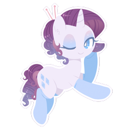 Size: 1280x1280 | Tagged: safe, artist:hawthornss, part of a set, rarity, pony, unicorn, alternate hairstyle, clothes, simple background, socks, solo, transparent background