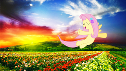 Size: 5488x3087 | Tagged: safe, artist:mactavish1996, fluttershy, pegasus, pony, absurd resolution, solo, wallpaper