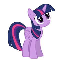 Size: 3000x3000 | Tagged: safe, artist:zee66, derpibooru import, twilight sparkle, twilight sparkle (alicorn), alicorn, pony, death stare, female, mare, simple background, solo, staring ponies, transparent background, vector