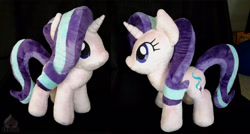 Size: 2800x1500 | Tagged: safe, artist:obcor, starlight glimmer, pony, unicorn, irl, photo, plushie, solo