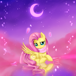 Size: 4800x4815 | Tagged: safe, artist:cyanaeolin, fluttershy, pegasus, pony, absurd resolution, female, mare, solo