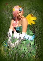 Size: 1507x2112 | Tagged: safe, artist:ringo-chu, fluttershy, human, cosplay, irl, irl human, photo, solo