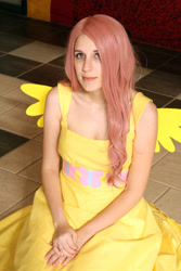 Size: 1366x2048 | Tagged: safe, artist:rexluna, fluttershy, human, cosplay, irl, irl human, photo, solo