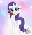 Size: 900x972 | Tagged: safe, artist:bluse, rarity, pony, unicorn, bipedal, blushing, bracelet, cute, female, mouth hold, raribetes, rose, sexy, show accurate, solo, stupid sexy rarity