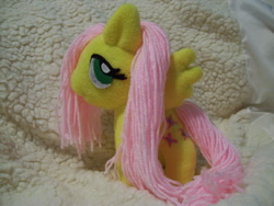 Size: 900x678 | Tagged: safe, artist:pinkamoone, fluttershy, irl, photo, plushie