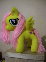 Size: 900x1196 | Tagged: safe, artist:pinkamoone, fluttershy, irl, photo, plushie