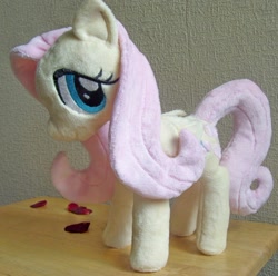 Size: 900x891 | Tagged: safe, artist:pinkamoone, fluttershy, irl, photo, plushie