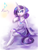 Size: 690x905 | Tagged: safe, artist:sparrowbee, rarity, pony, semi-anthro, unicorn, clothes, female, solo