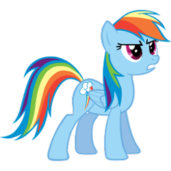 Size: 256x256 | Tagged: artist needed, safe, derpibooru import, rainbow dash, pegasus, pony, female, mare, rare, simple background, solo, transparent background, vector