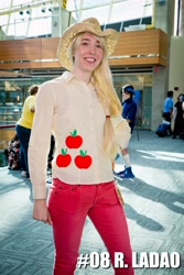 Size: 3456x5184 | Tagged: safe, applejack, human, cosplay, irl, irl human, photo