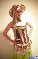 Size: 1303x2048 | Tagged: safe, artist:rose0fmay, applejack, human, cosplay, irl, irl human, photo, solo