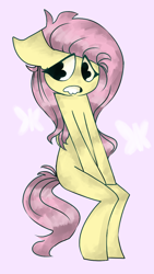 Size: 576x1024 | Tagged: safe, artist:acii, fluttershy, pegasus, pony, female, mare, pixiv, solo