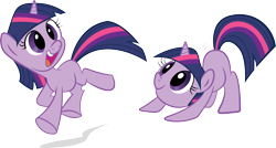 Size: 5468x2920 | Tagged: safe, artist:quanno3, artist:sibsy, derpibooru import, twilight sparkle, absurd resolution, filly, simple background, solo, transparent background, vector