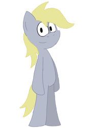 Size: 768x1024 | Tagged: safe, artist:rubengr98, derpy hooves, pony, bipedal, drawing, solo