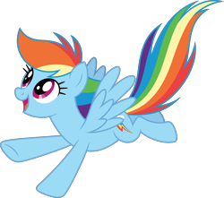 Size: 5000x4418 | Tagged: safe, artist:dashiesparkle, derpibooru import, rainbow dash, pegasus, pony, .svg available, absurd resolution, female, flying, happy, mare, simple background, solo, transparent background, vector