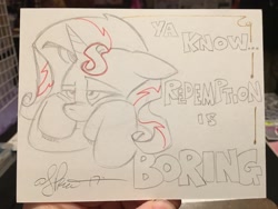 Size: 2048x1536 | Tagged: safe, artist:andypriceart, sunset shimmer, pony, unicorn, female, mare, monochrome, solo