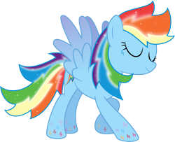 Size: 6151x5000 | Tagged: safe, artist:meteor-spark, derpibooru import, rainbow dash, pegasus, pony, .svg available, absurd resolution, backwards cutie mark, rainbow power, simple background, solo, transparent background, vector