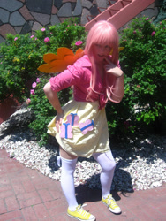 Size: 768x1024 | Tagged: safe, artist:starinkyness, fluttershy, human, cosplay, irl, irl human, photo, solo