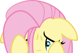 Size: 2986x2040 | Tagged: safe, artist:jackspade2012, fluttershy, pegasus, pony, simple background, solo, transparent background, vector