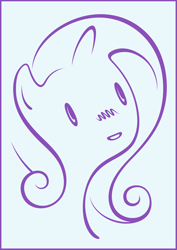 Size: 1400x1980 | Tagged: safe, artist:dahtamnay, rarity, pony, unicorn, female, horn, mare, monochrome, simple background, solo, white background