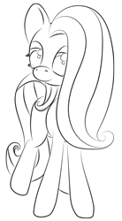 Size: 1102x2000 | Tagged: safe, artist:noctrl, fluttershy, pegasus, pony, female, mare, solo