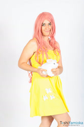 Size: 1275x1920 | Tagged: artist needed, safe, artist:toshiyamioka, fluttershy, human, 2012, cosplay, irl, irl human, photo, plushie, saboten con, solo