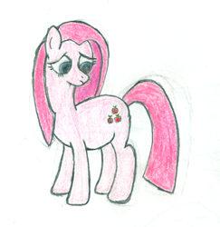 Size: 1280x1317 | Tagged: safe, artist:forevercty, pinkie pie, earth pony, pony, pinkamena diane pie, solo, traditional art