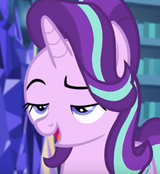 Size: 341x369 | Tagged: safe, screencap, starlight glimmer, pony, unicorn, equestria girls, mirror magic, spoiler:eqg specials, cropped, glimmerposting, meme, out of context, solo