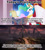 Size: 1021x1144 | Tagged: safe, megan williams, princess celestia, alicorn, pony, fanfic:the conversion bureau, celestia's proclamation, exploitable meme, meme, op is jelly, the conversion bureau, tyrant celestia, xenolestia