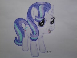 Size: 2048x1536 | Tagged: safe, artist:mopar96, starlight glimmer, pony, unicorn, solo, traditional art