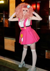Size: 679x960 | Tagged: safe, artist:pookiebearcosplay, pinkie pie, human, cosplay, irl, irl human, photo, solo