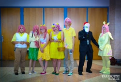 Size: 2048x1386 | Tagged: safe, fluttershy, human, cosplay, irl, irl human, photo, spy, team fortress 2