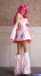 Size: 1119x2048 | Tagged: safe, pinkie pie, human, cosplay, irl, irl human, photo, solo