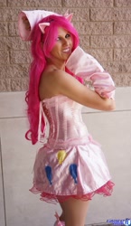 Size: 1185x2048 | Tagged: safe, pinkie pie, human, cosplay, irl, irl human, photo, solo