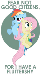 Size: 576x1024 | Tagged: safe, artist:lordbojangles, derpibooru import, fluttershy, rainbow dash, pegasus, pony, secret of my excess, carrying, flying, gritted teeth, simple background, smirk, transparent background, vector, wide eyes
