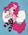 Size: 799x1000 | Tagged: safe, artist:dfectivedvice, artist:thepolymath, pinkie pie, earth pony, pony, clothes, colored, pillow, socks, solo, striped socks, tongue out