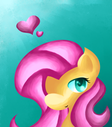 Size: 1521x1722 | Tagged: safe, artist:wendy-the-creeper, fluttershy, pegasus, pony, female, mare, pink mane, solo, yellow coat