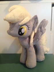 Size: 1536x2048 | Tagged: safe, artist:lykaios-avery, derpy hooves, pegasus, pony, female, irl, mare, photo, plushie, solo