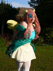 Size: 2736x3648 | Tagged: safe, artist:darkerlink, fluttershy, human, cosplay, irl, irl human, photo, solo