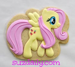 Size: 1024x917 | Tagged: safe, fluttershy, pegasus, pony, cookie, female, food, mare, pink mane, yellow coat