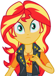 Size: 1453x1999 | Tagged: safe, artist:thebarsection, sunset shimmer, equestria girls, equestria girls series, clothes, female, geode of empathy, simple background, solo, transparent background